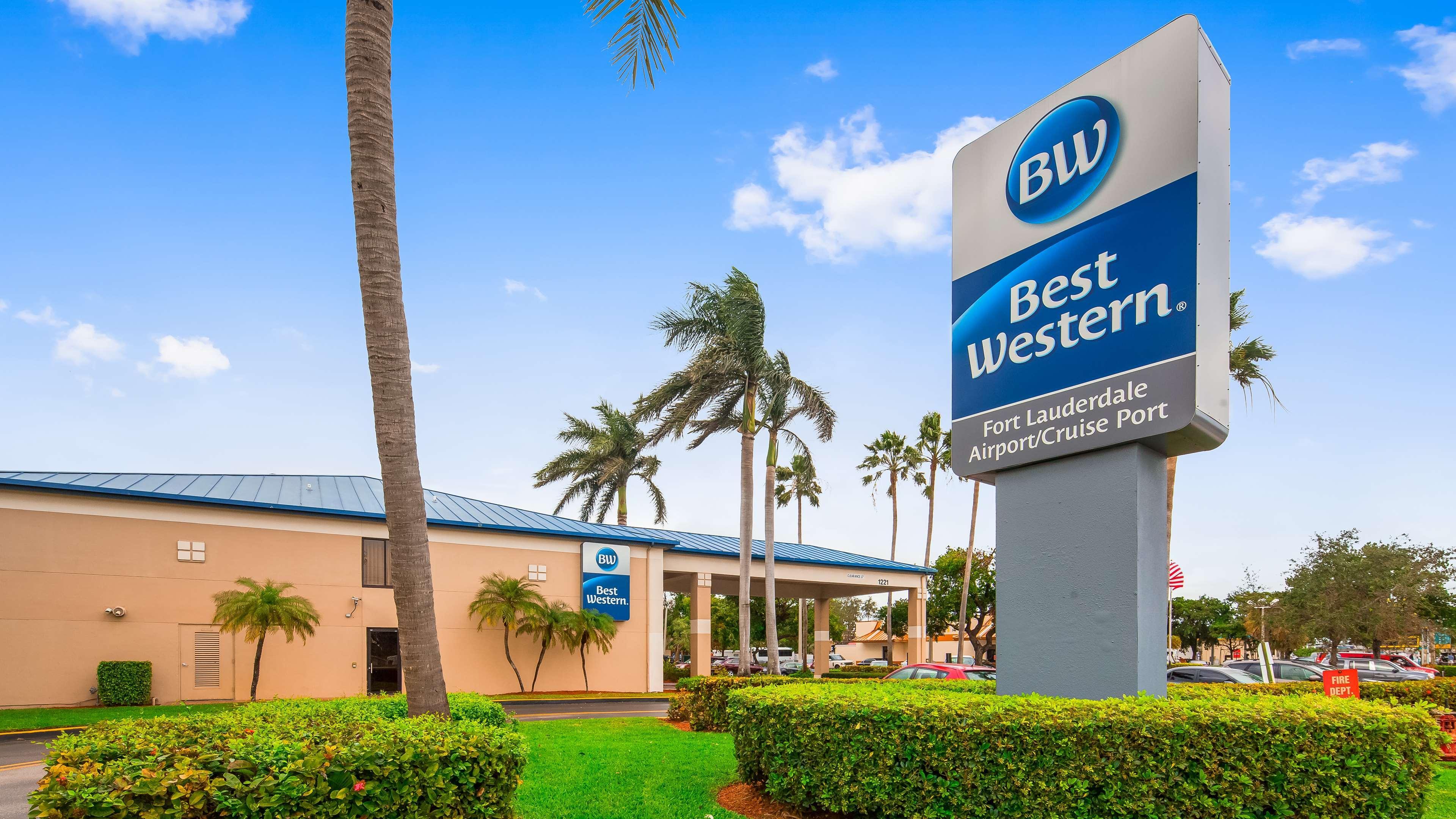 Best Western Fort Lauderdale Airport Cruise Port Bagian luar foto